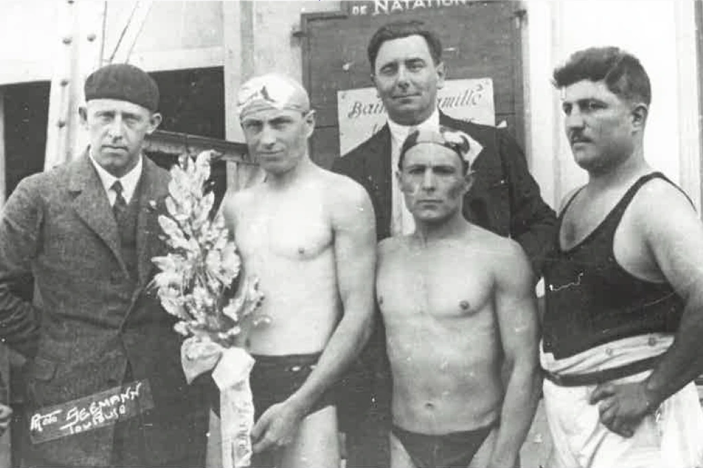 Arrivée de la traversée de Toulouse, 1925